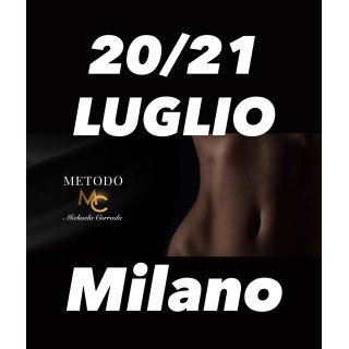Corso LINFOSNELLENTE MILANO -20/21 LUGLIO acconto 200€